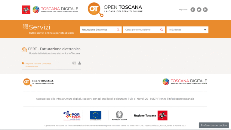 Scopri di più sull'articolo Fatturazione elettronica, la Toscana c’è