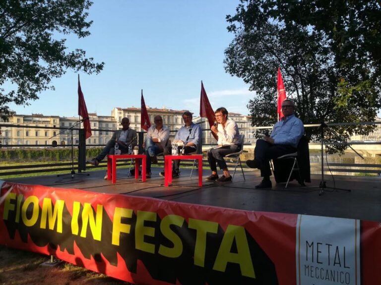 Scopri di più sull'articolo Ora ospite alla Festa nazionale della Fiom, che si svolge…