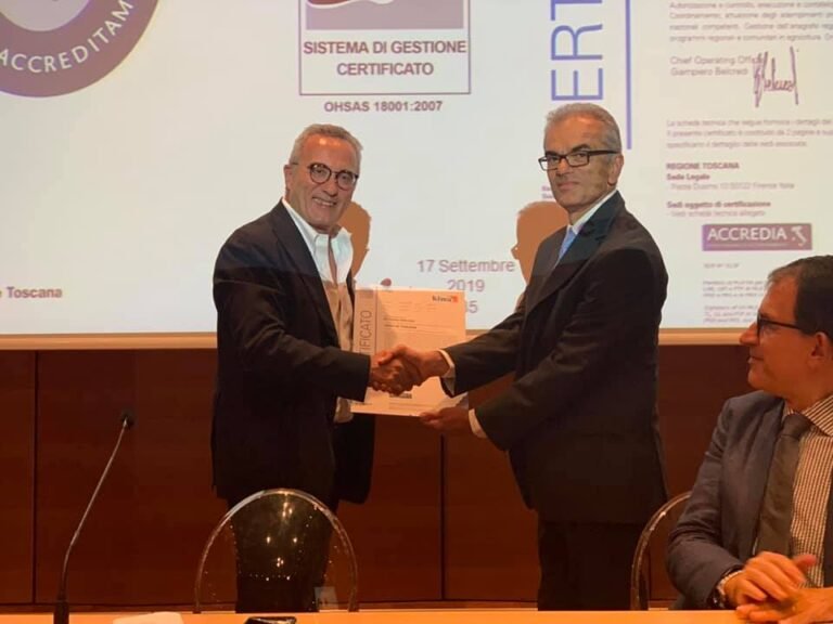 Scopri di più sull'articolo #sicurezzasullavoro La Regione Toscana ha ottenuto la…