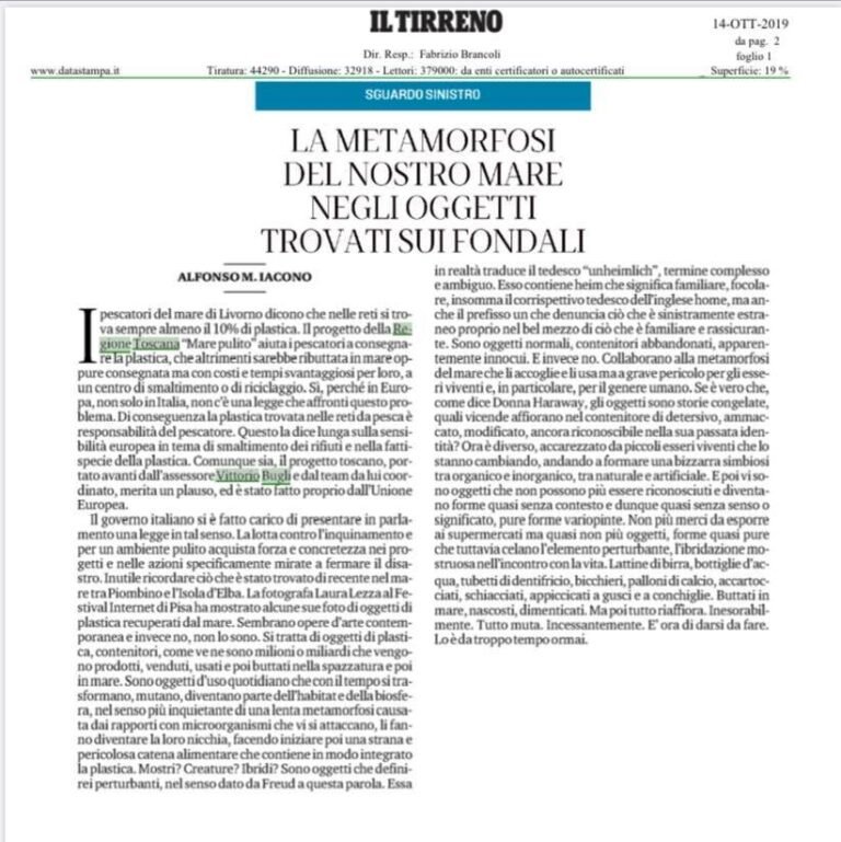 Scopri di più sull'articolo Un importante filosofo vede le forti immagini di Laura…