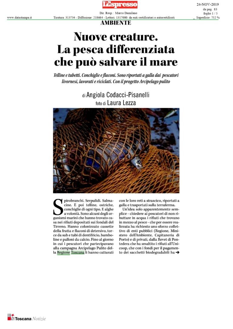 Scopri di più sull'articolo 🔈Oggi parla di noi anche L’Espresso Tutti insieme possiamo…