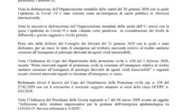 🔴Questo il testo dell’ordinanza sulle riaperture in Toscana