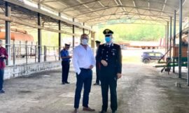 Sono ancora in corso le operazioni di spegnimento…