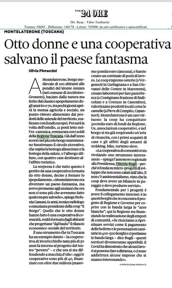 Scopri di più sull'articolo Il Sole 24 Ore dedica un bell’articolo all’esperienza della…