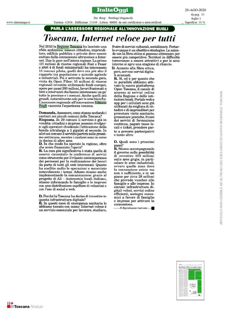Scopri di più sull'articolo In questi giorni nei quali si parla di un gestore unico…