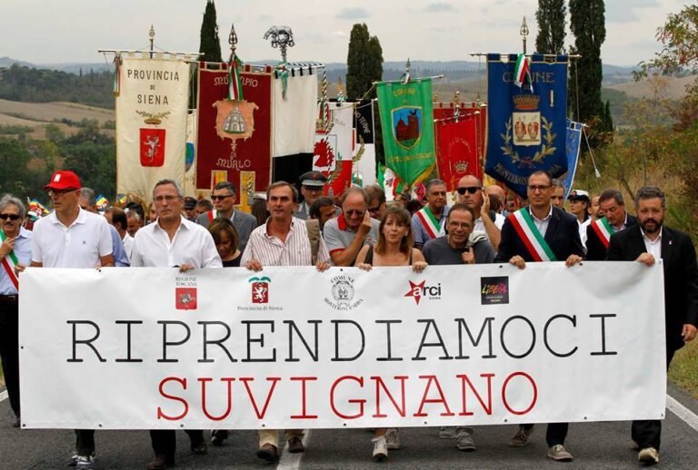 Scopri di più sull'articolo Dopo un manifestazione come quella di stamani a Suvignano…