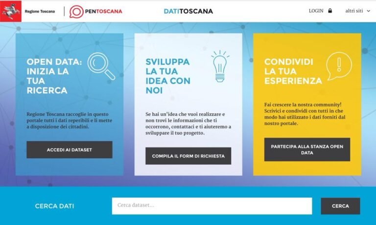 Scopri di più sull'articolo Sugli #opendata vogliamo stare sulla frontiera più…