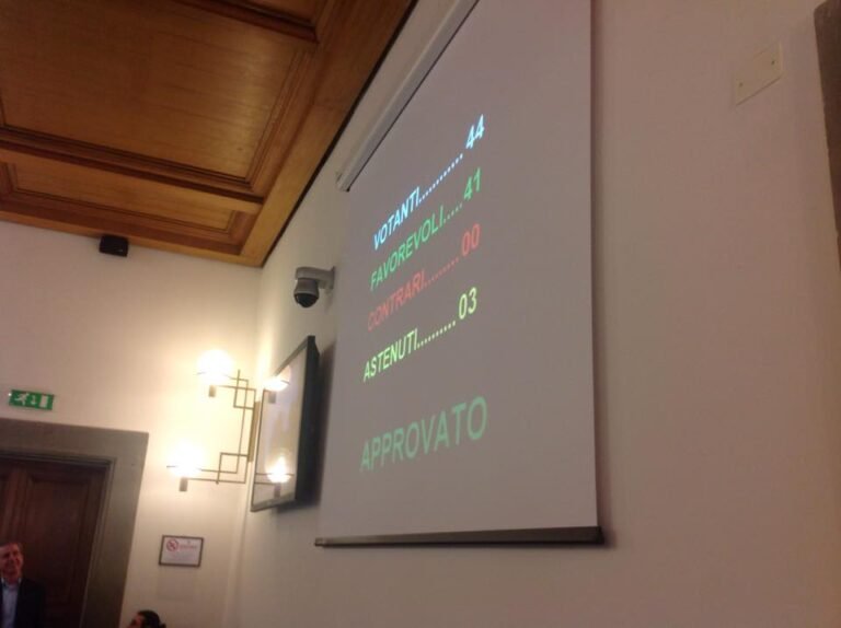 Scopri di più sull'articolo Un voto quasi unanime, con tre sole astensioni, del…