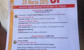 Oggi abbiamo parlato di start up a Empoli. L’innovazione è…