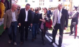 Alcune immagini della giornata di oggi con Enrico Rossi…